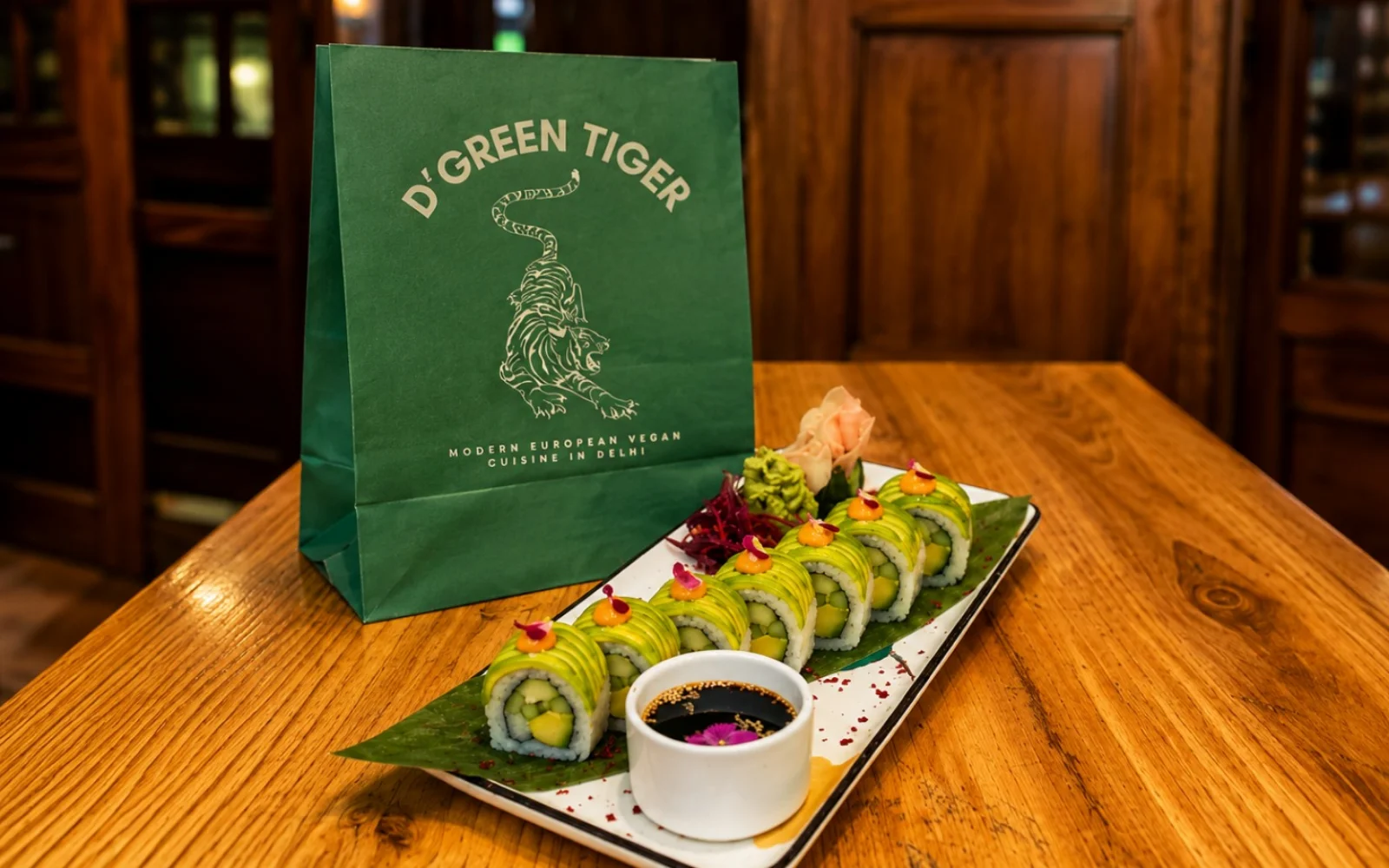 D Green Tiger